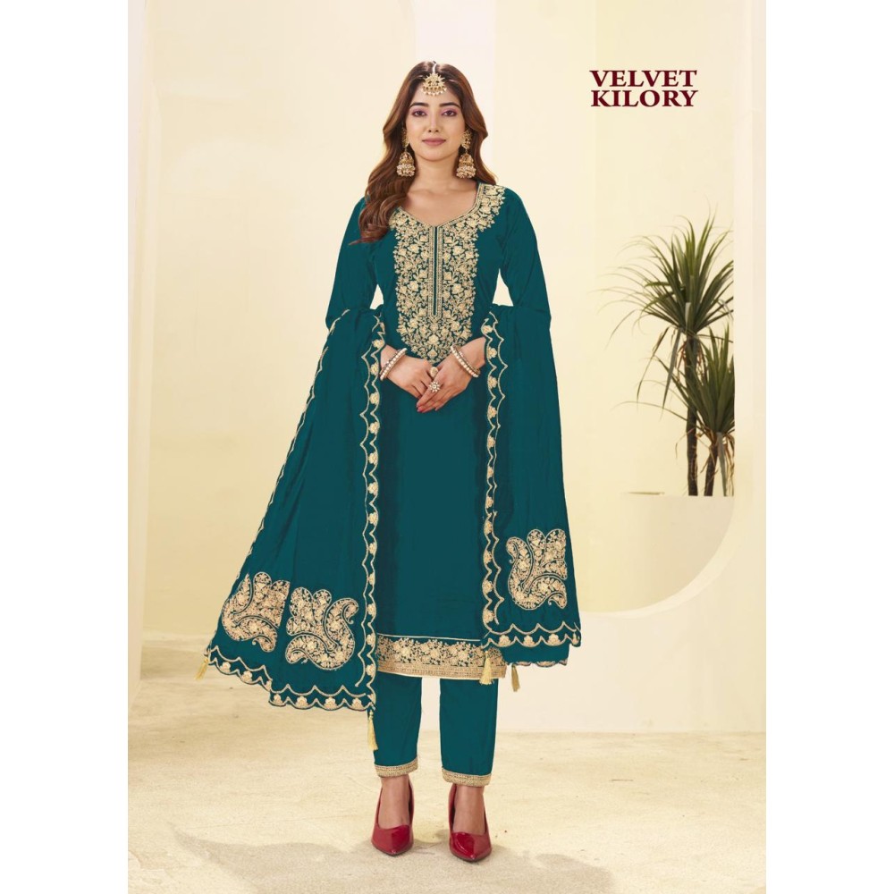 AADYA VELVET KILORY (Winter Collection)