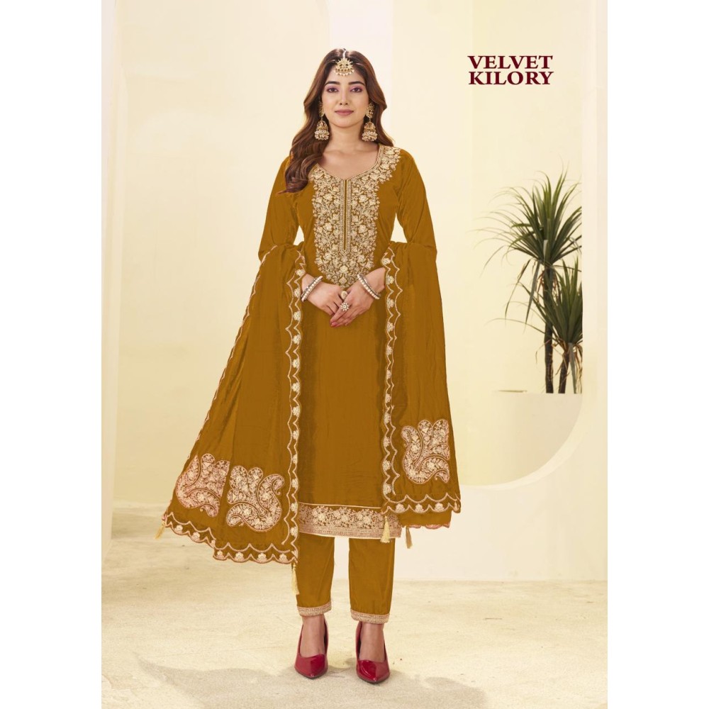 AADYA VELVET KILORY (Winter Collection)