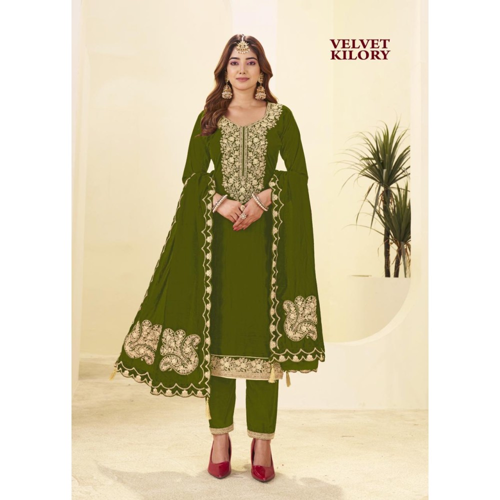 AADYA VELVET KILORY (Winter Collection)
