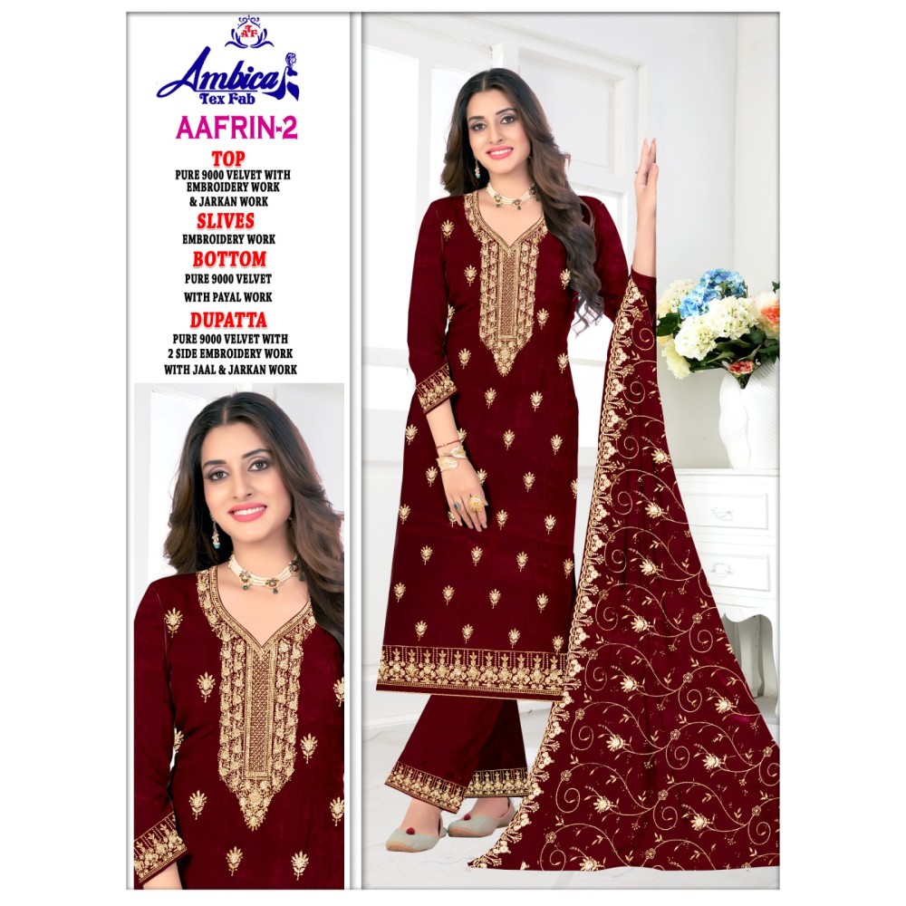 AAFRIN 2 VELVET AMBICA TEX  (Winter Collection)