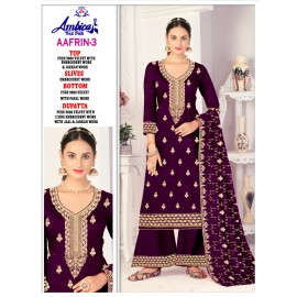 AAFRIN 3 VELVET AMBICA TEX  (Winter Collection)