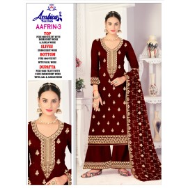 AAFRIN 3 VELVET AMBICA TEX  (Winter Collection)