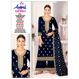 AAFRIN 3 VELVET AMBICA TEX  (Winter Collection)