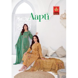AAPTI KESAR  (Cotton Dupatta)