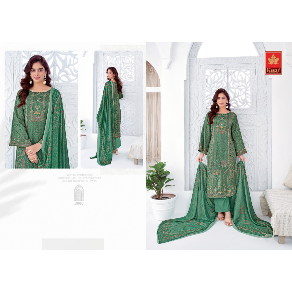 AAPTI KESAR  (Cotton Dupatta)
