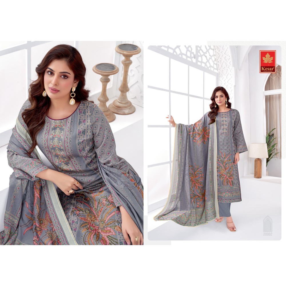 AAPTI KESAR  (Cotton Dupatta)