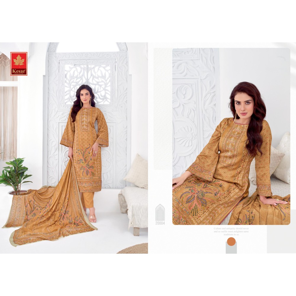 AAPTI KESAR  (Cotton Dupatta)