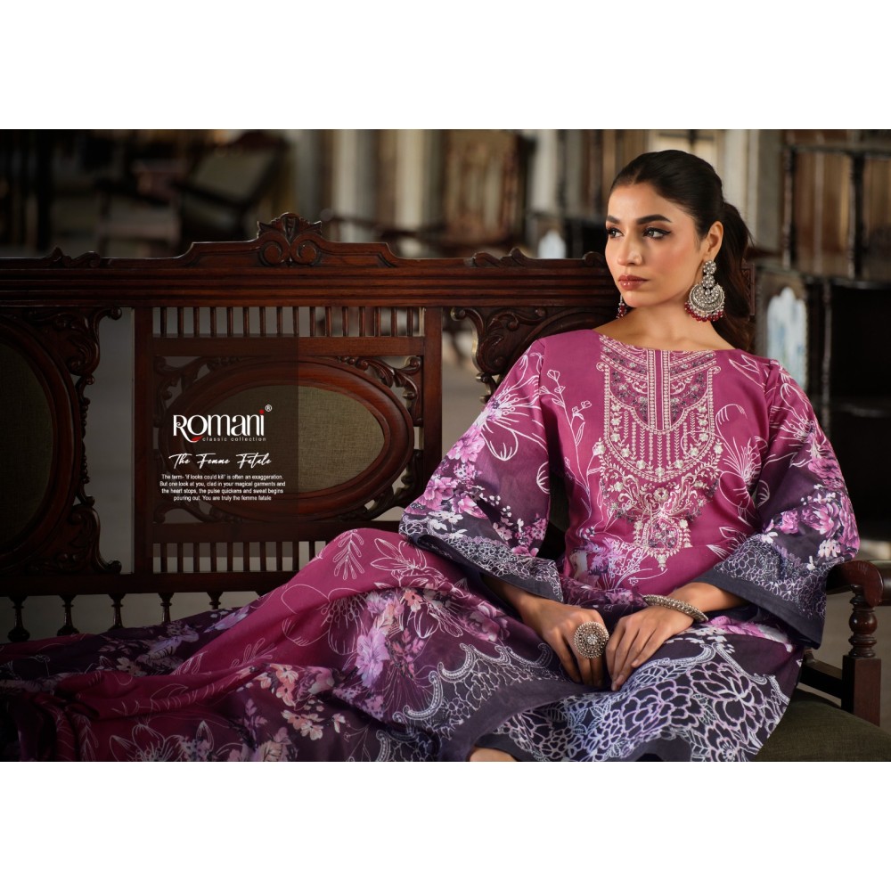 AARZU VOL 17 ROMANI (Cotton Dupatta)