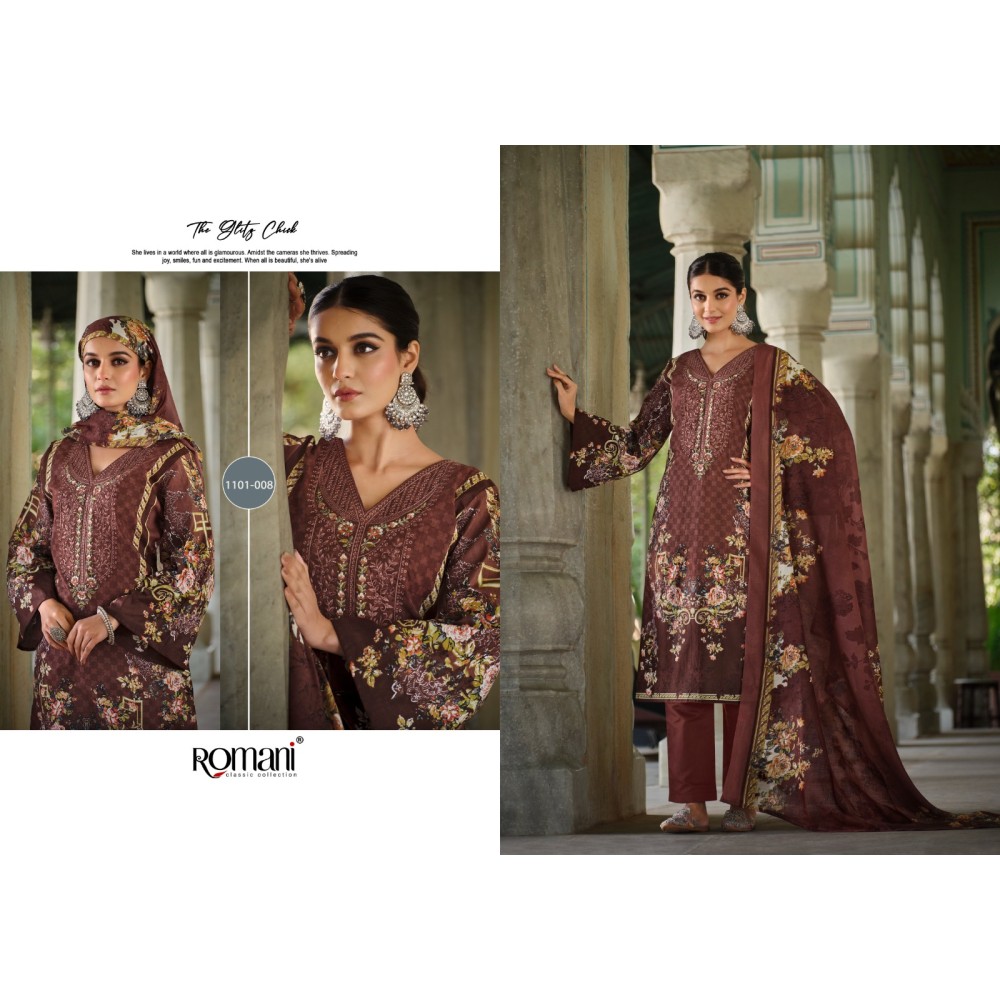 AARZU VOL 17 ROMANI (Cotton Dupatta)
