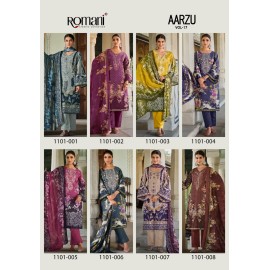 AARZU VOL 17 ROMANI (Cotton Dupatta)