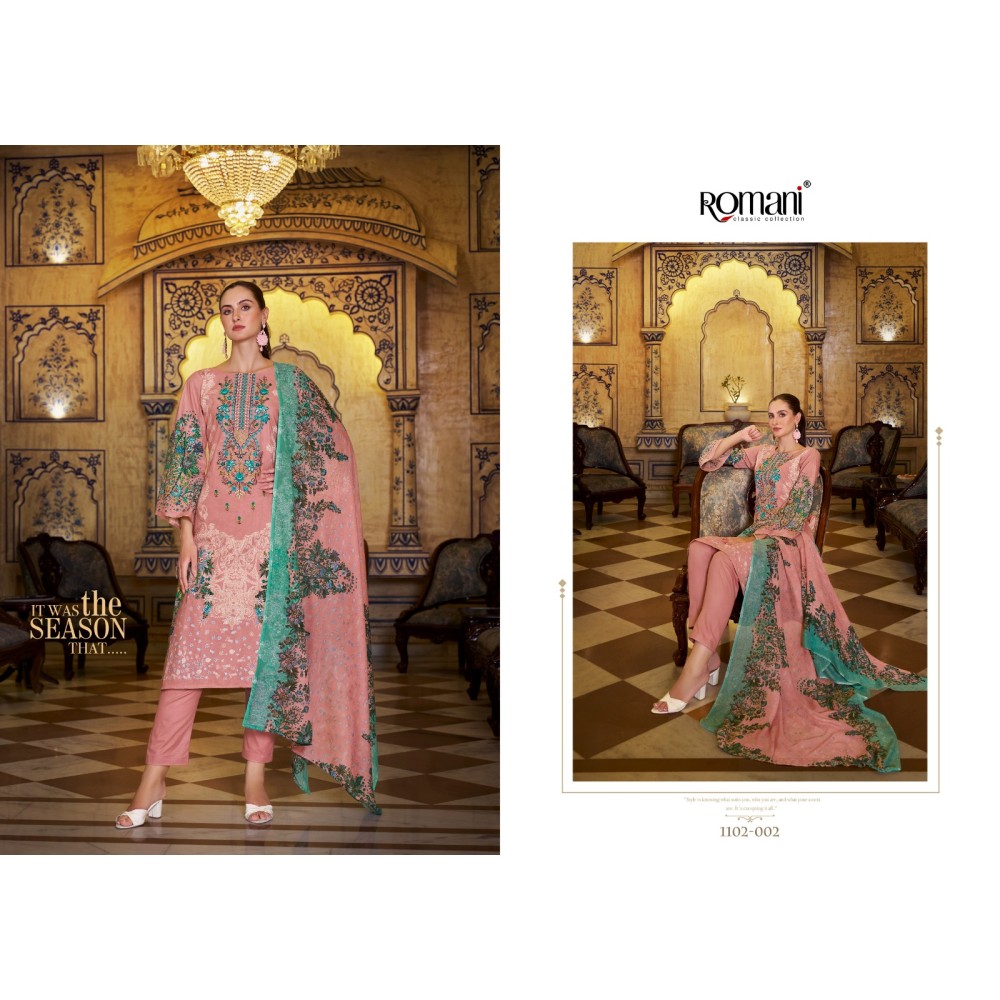AARZU VOL 18 ROMANI (Cotton Dupatta)