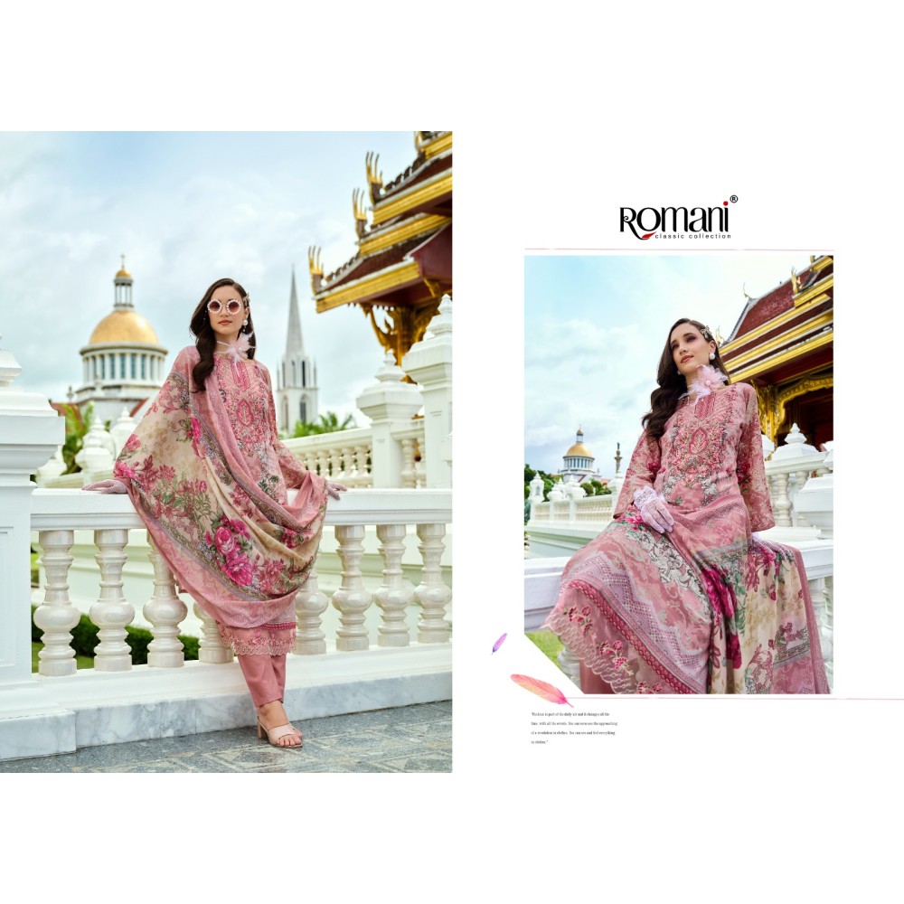 AARZU VOL 19 ROMANI (Cotton Dupatta)