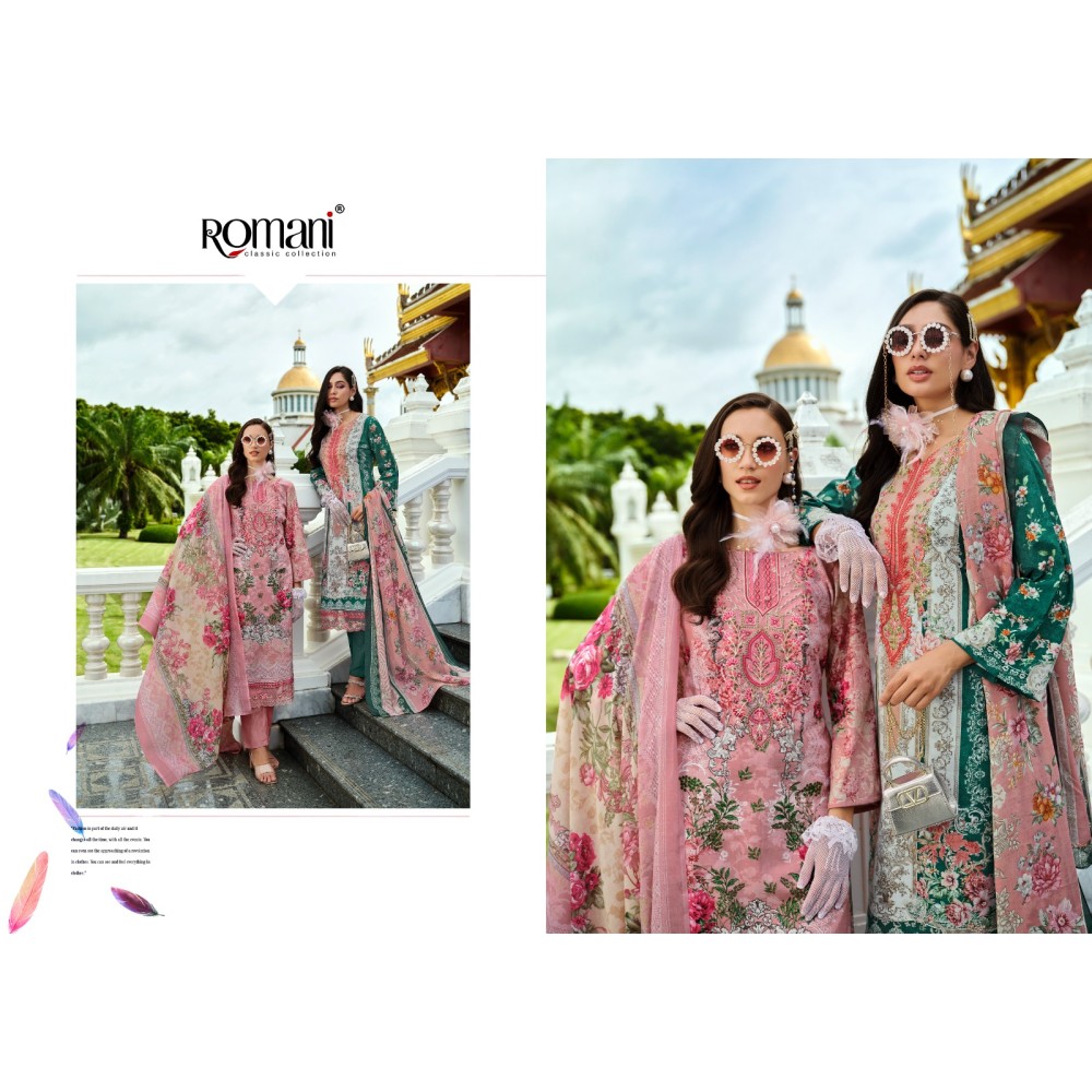 AARZU VOL 19 ROMANI (Cotton Dupatta)