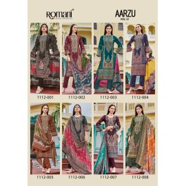 AARZU VOL 21 ROMANI (Cotton Dupatta)