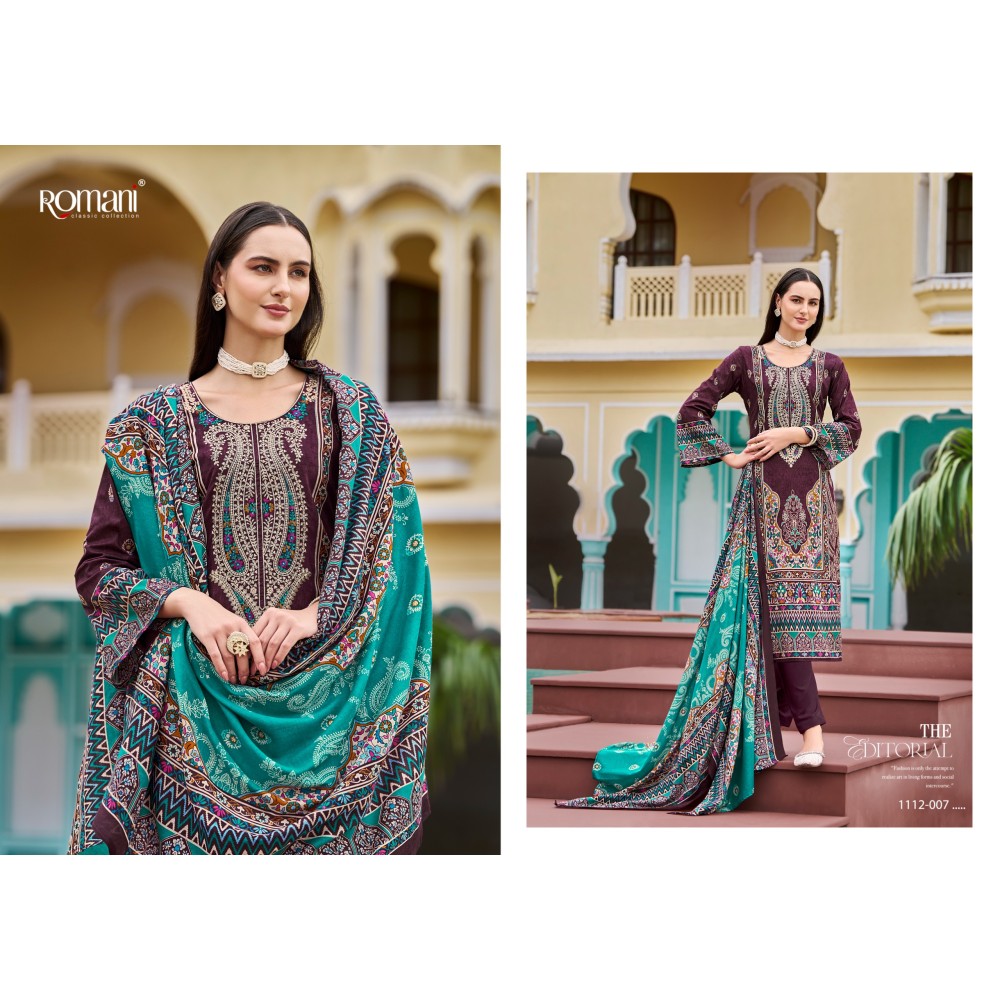 AARZU VOL 21 ROMANI (Cotton Dupatta)
