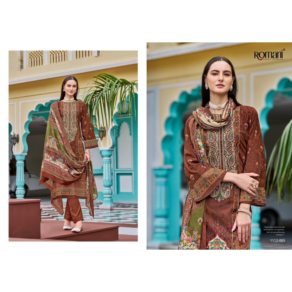AARZU VOL 21 ROMANI (Cotton Dupatta)