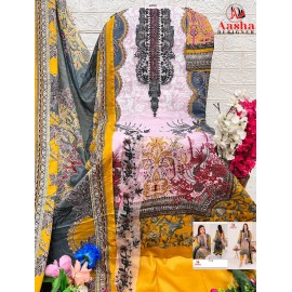 AASHA DESIGNER 1113 (Cotton Dupatta)