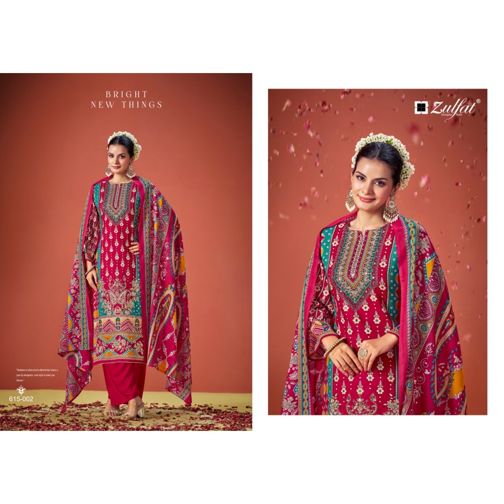 AAYAT VOL 11 ZULFAT (Cotton Dupatta)