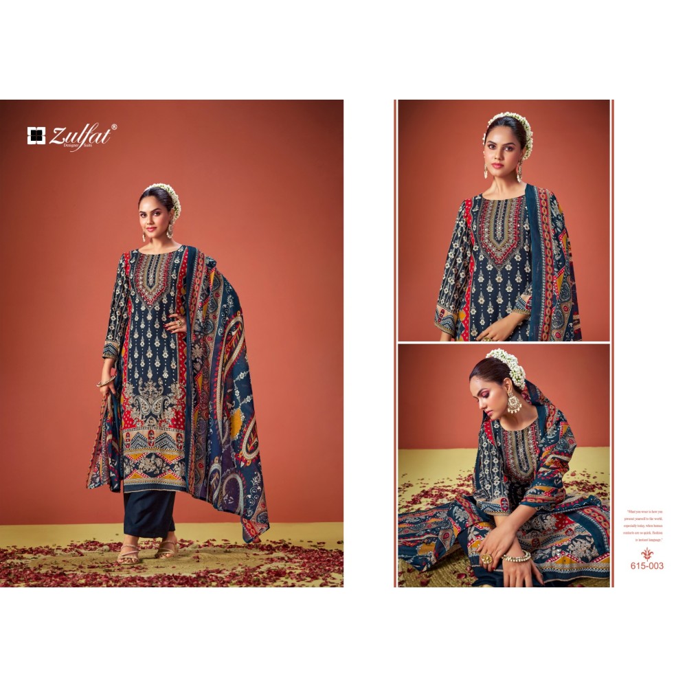 AAYAT VOL 11 ZULFAT (Cotton Dupatta)