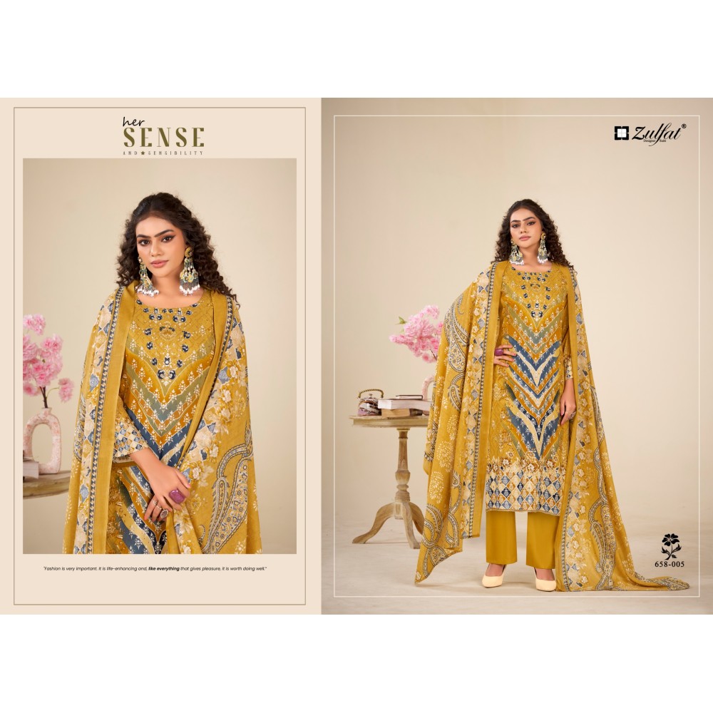 AAYAT VOL 16 ZULFAT (Cotton Dupatta)