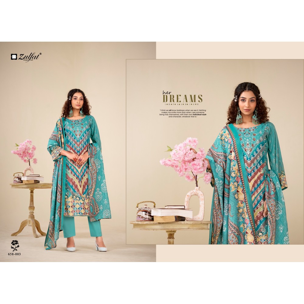 AAYAT VOL 16 ZULFAT (Cotton Dupatta)
