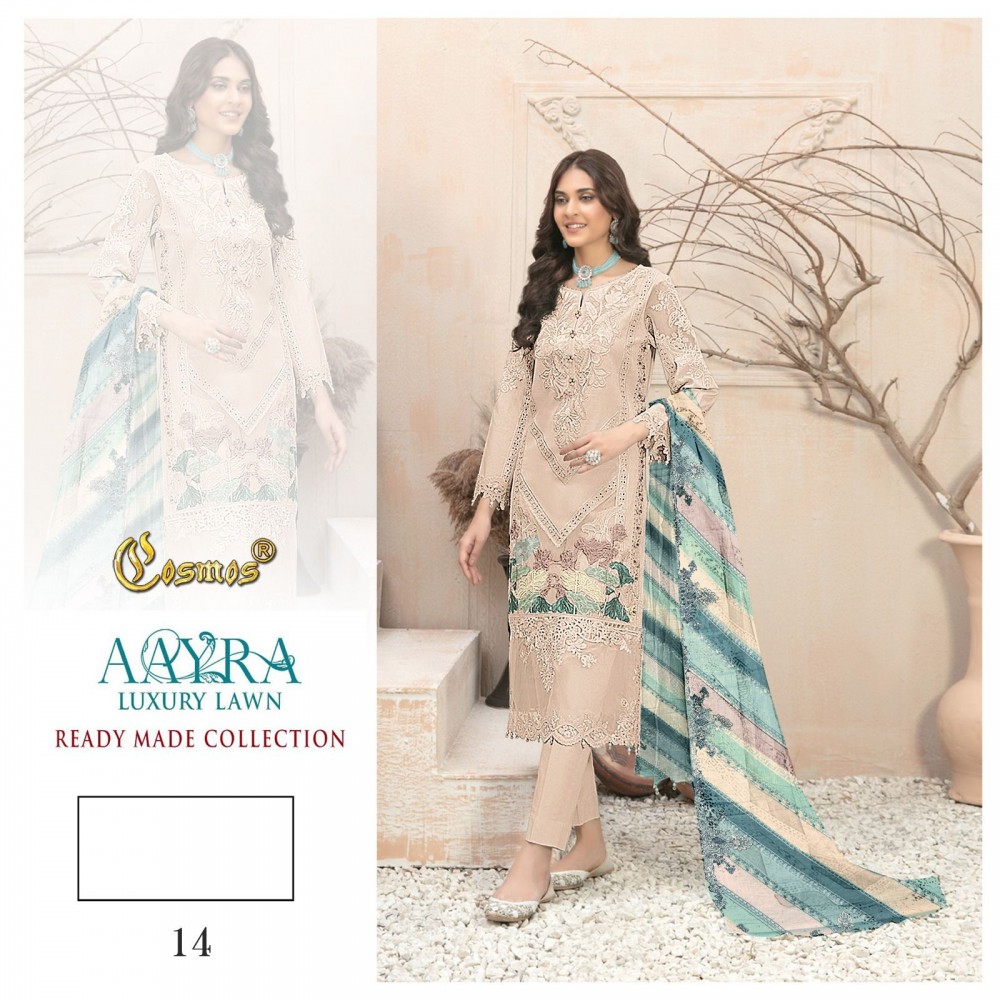 AAYRA LUXURY LAWN R COLLECTION COSMOS MULTIPLE