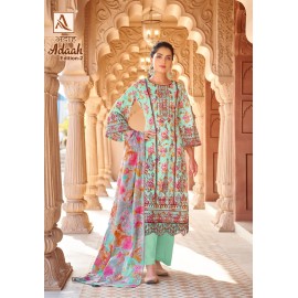 ADAAH 2 ALOK SUITS (Cotton Dupatta)