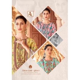 ADAAH 2 ALOK SUITS (Cotton Dupatta)