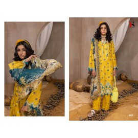 ADANS PRINTKARI LAWN 24 DEEPSY SUITS  (Cotton Dupatta)