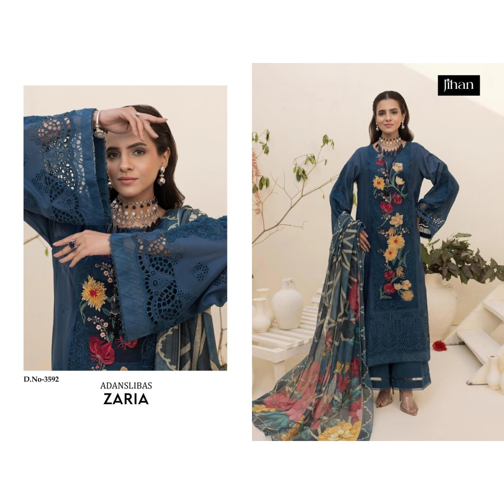 ADANSLIBAS ZARIA JIHAN (Cotton Dupatta)