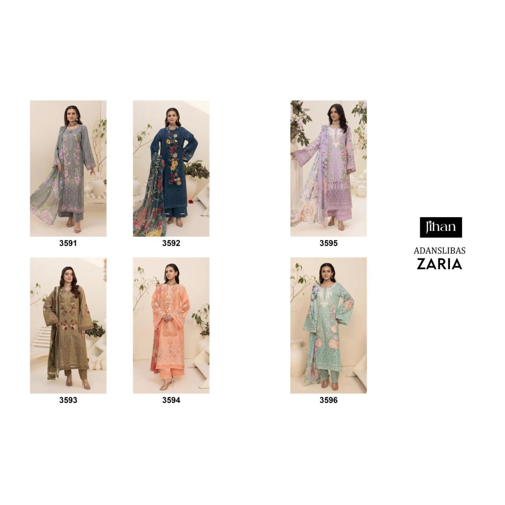 ADANSLIBAS ZARIA JIHAN (Cotton Dupatta)