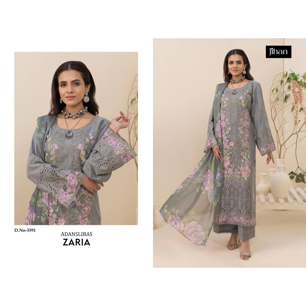 ADANSLIBAS ZARIA JIHAN (Cotton Dupatta)