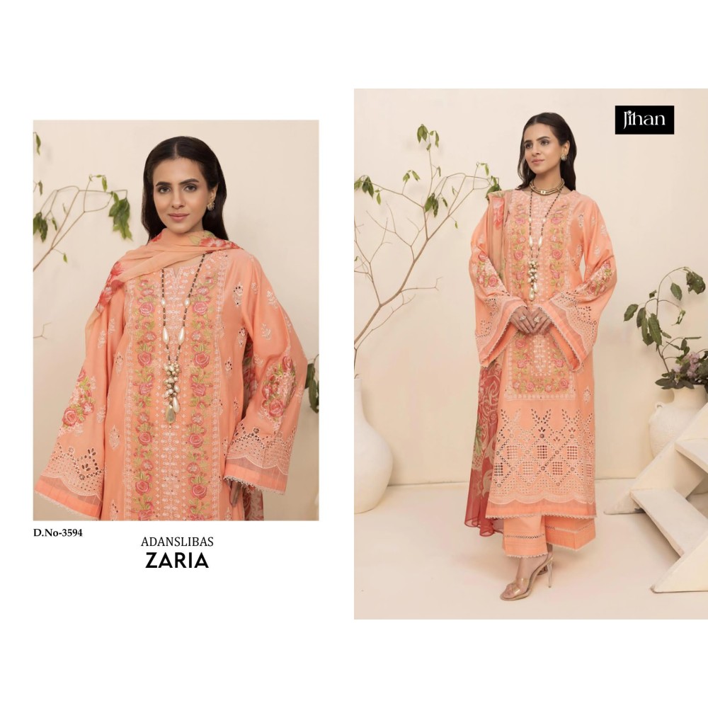 ADANSLIBAS ZARIA JIHAN (Cotton Dupatta)