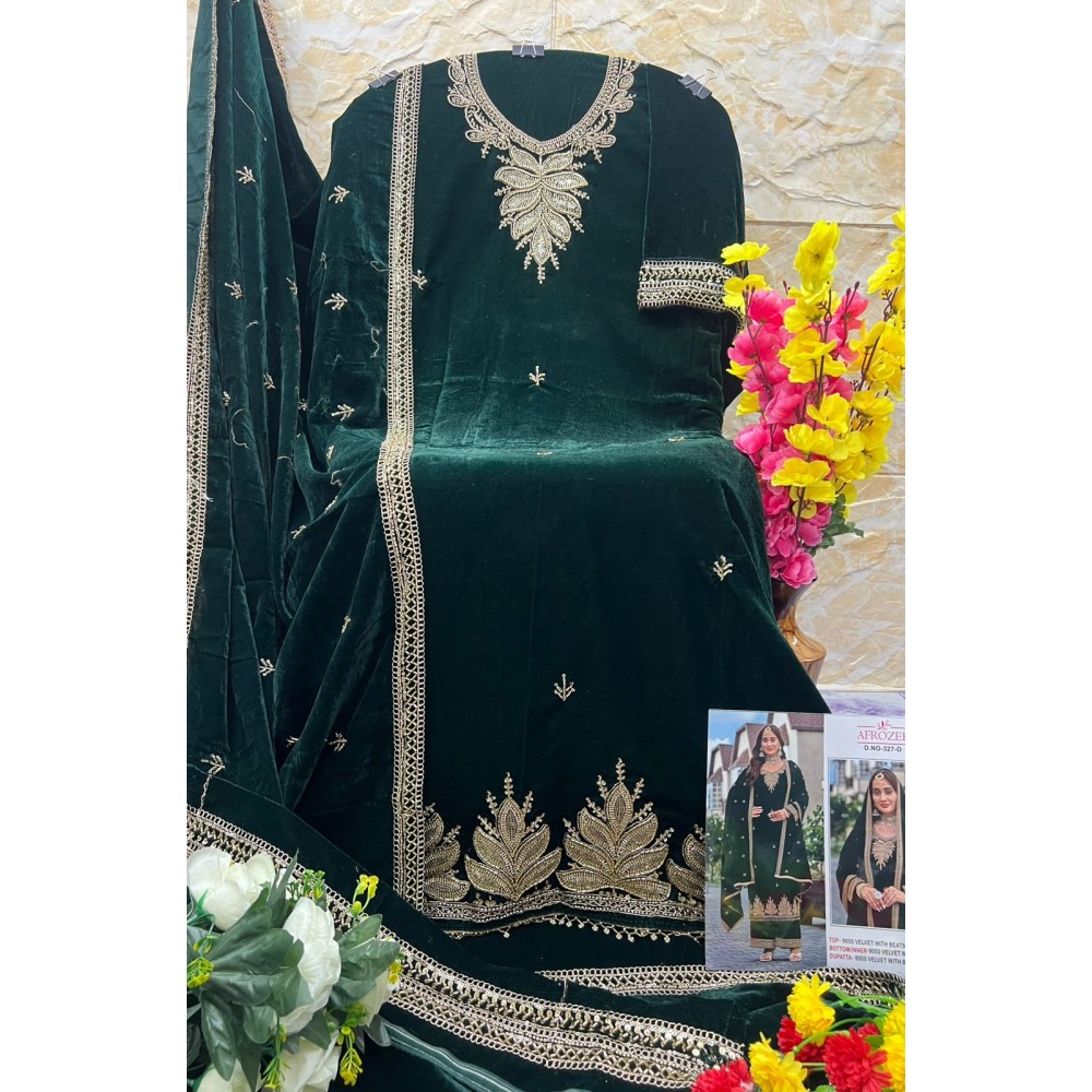 AFROZEH 327 VELVET (winter Collection)