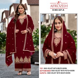 AFROZEH 327 VELVET (winter Collection)