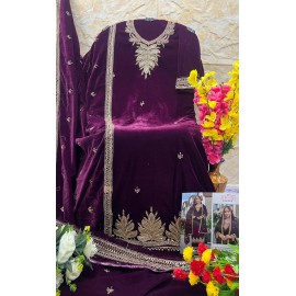 AFROZEH 327 VELVET (winter Collection)