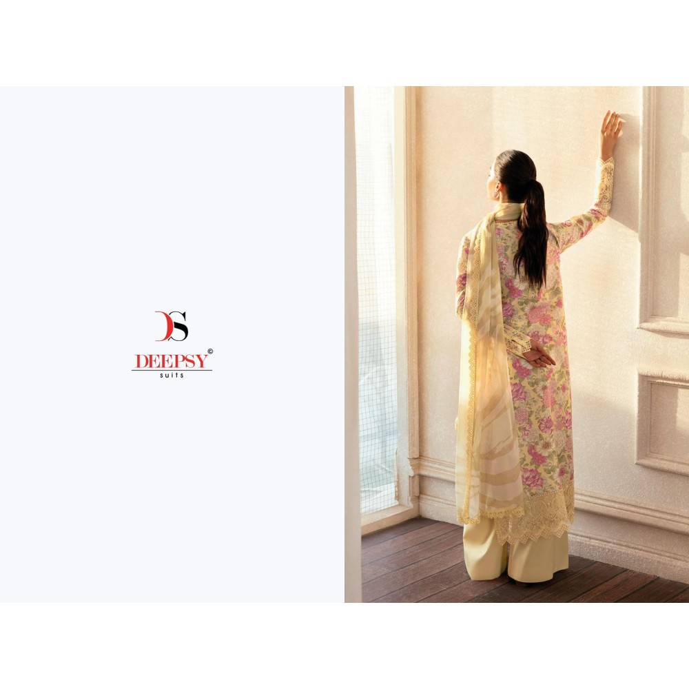 AFROZEH CHIKANKARI 25 BY DEEPSY (Chiffon Dupatta)