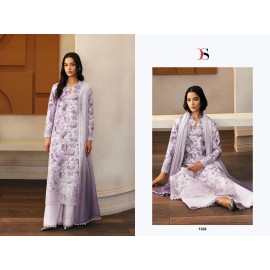AFROZEH CHIKANKARI 25 BY DEEPSY (Cotton Dupatta)