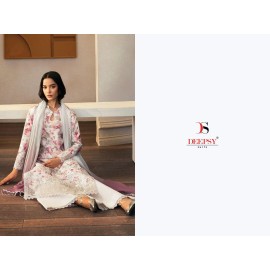 AFROZEH CHIKANKARI 25 BY DEEPSY (Cotton Dupatta)