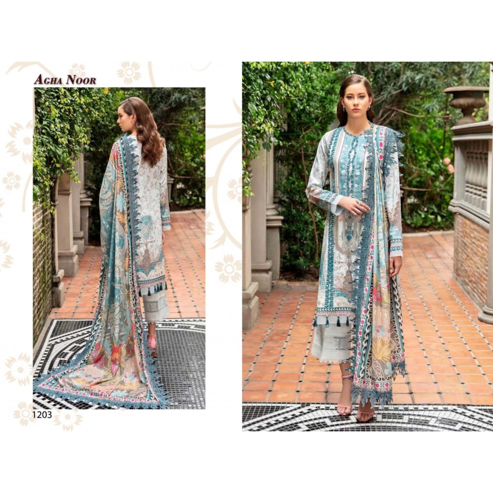 AGHA NOOR VOL 12 (Cotton Dupatta)