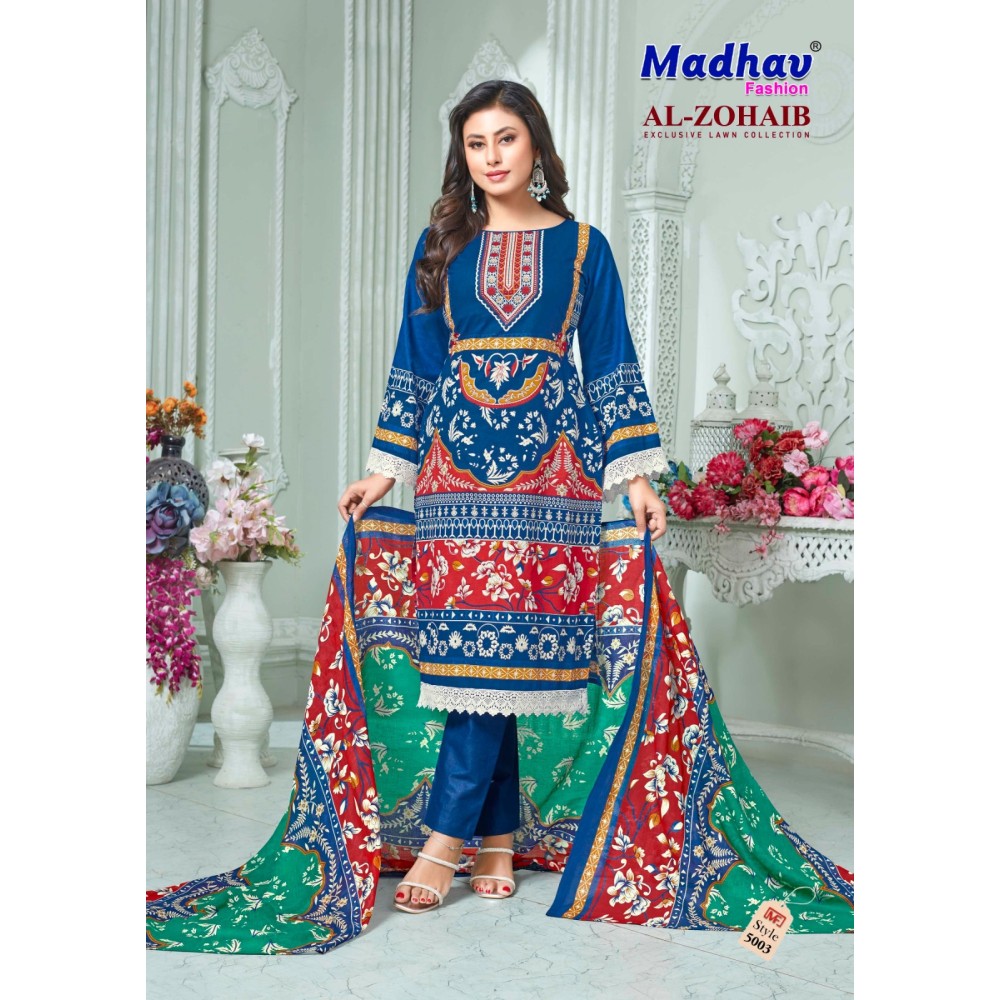 AL ZOHAIB MADHAV FASHION (Cotton Dupatta)