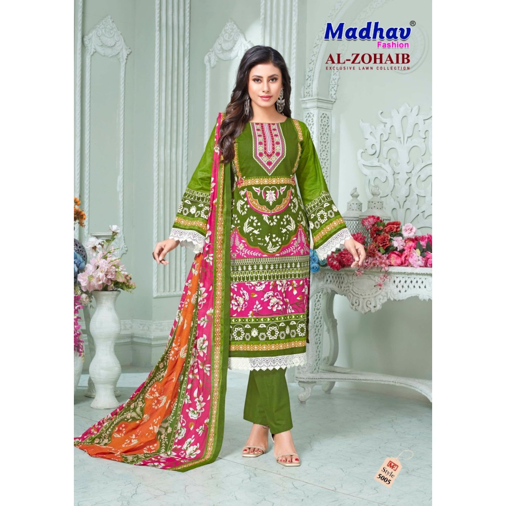 AL ZOHAIB MADHAV FASHION (Cotton Dupatta)