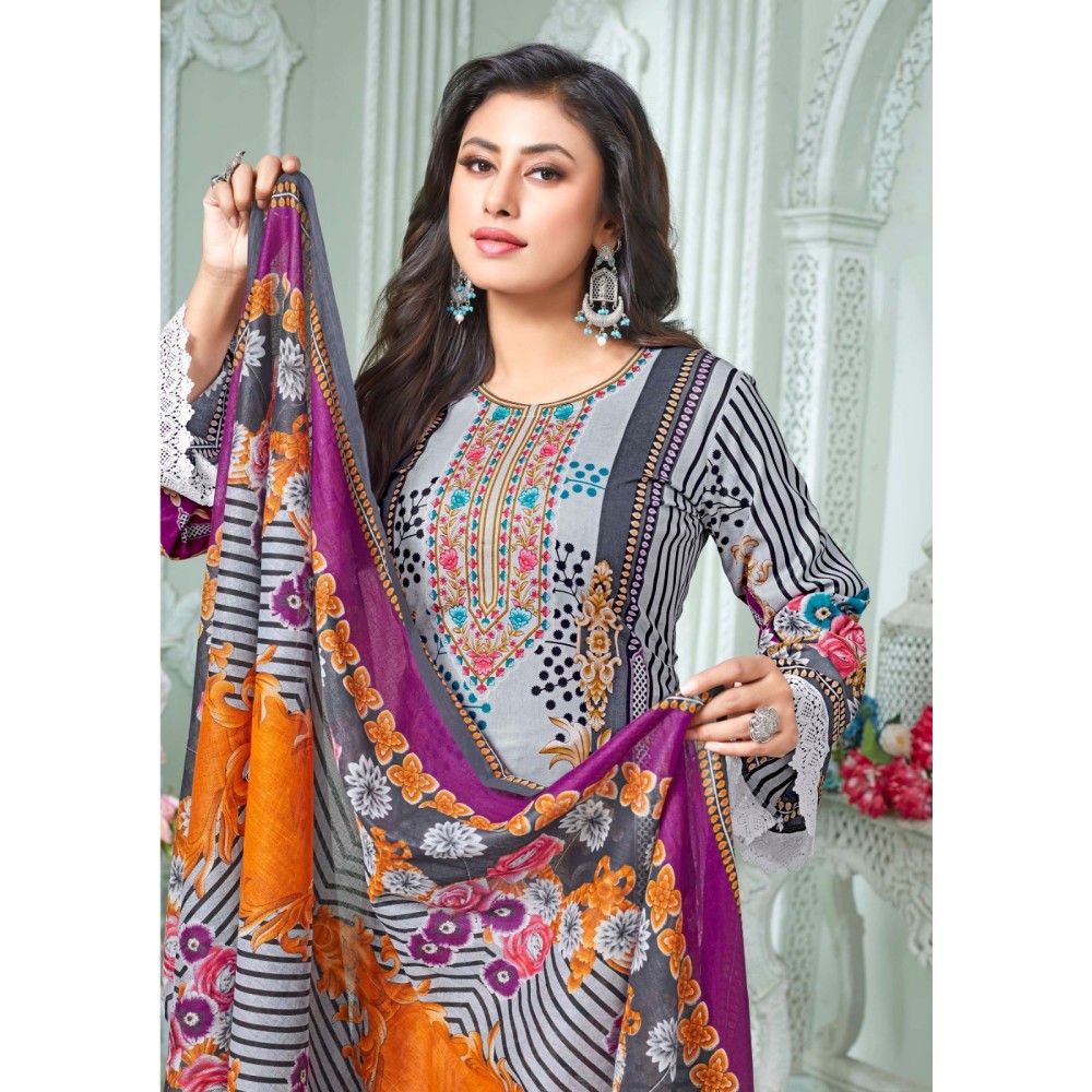 AL ZOHAIB MADHAV FASHION (Cotton Dupatta)