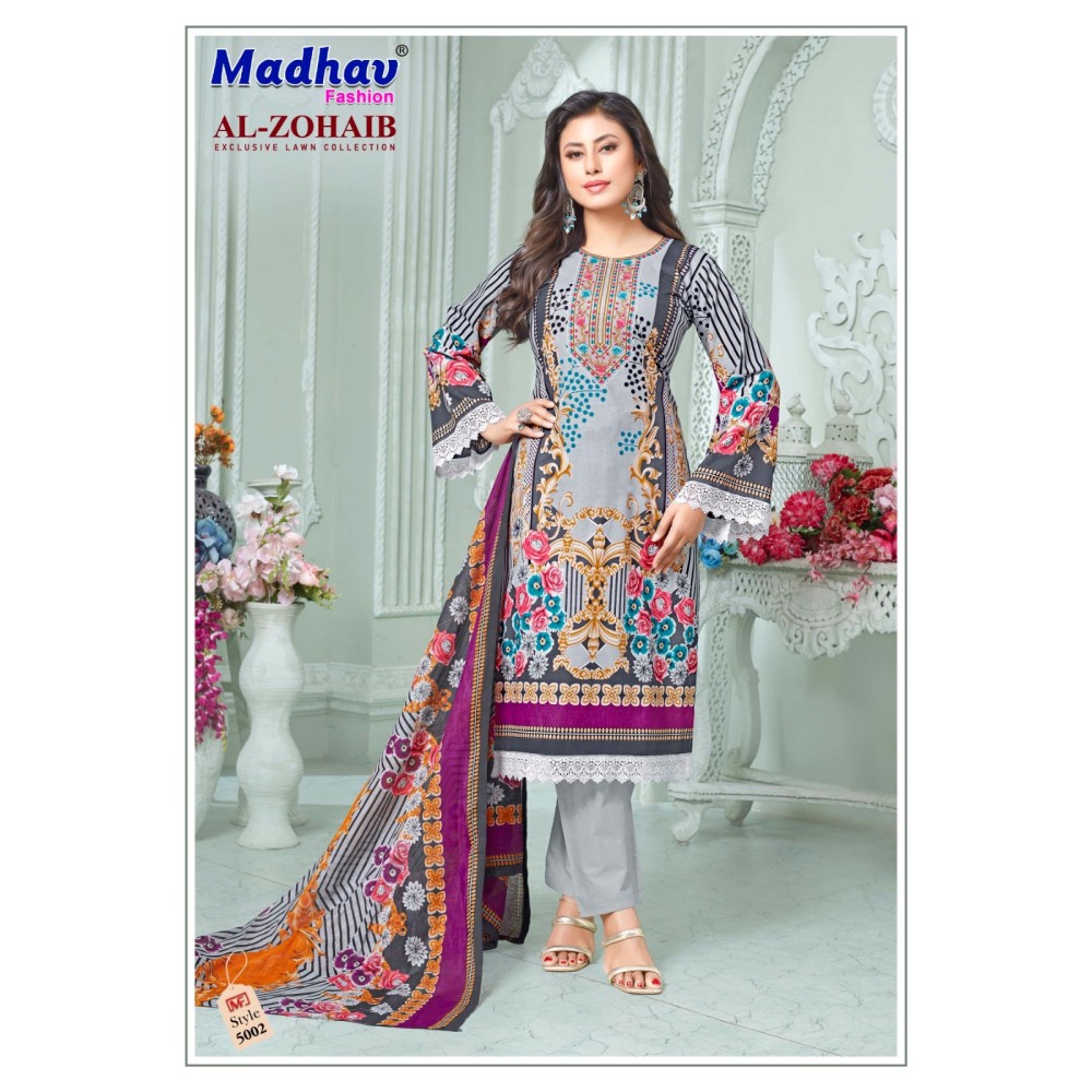 AL ZOHAIB MADHAV FASHION (Cotton Dupatta)