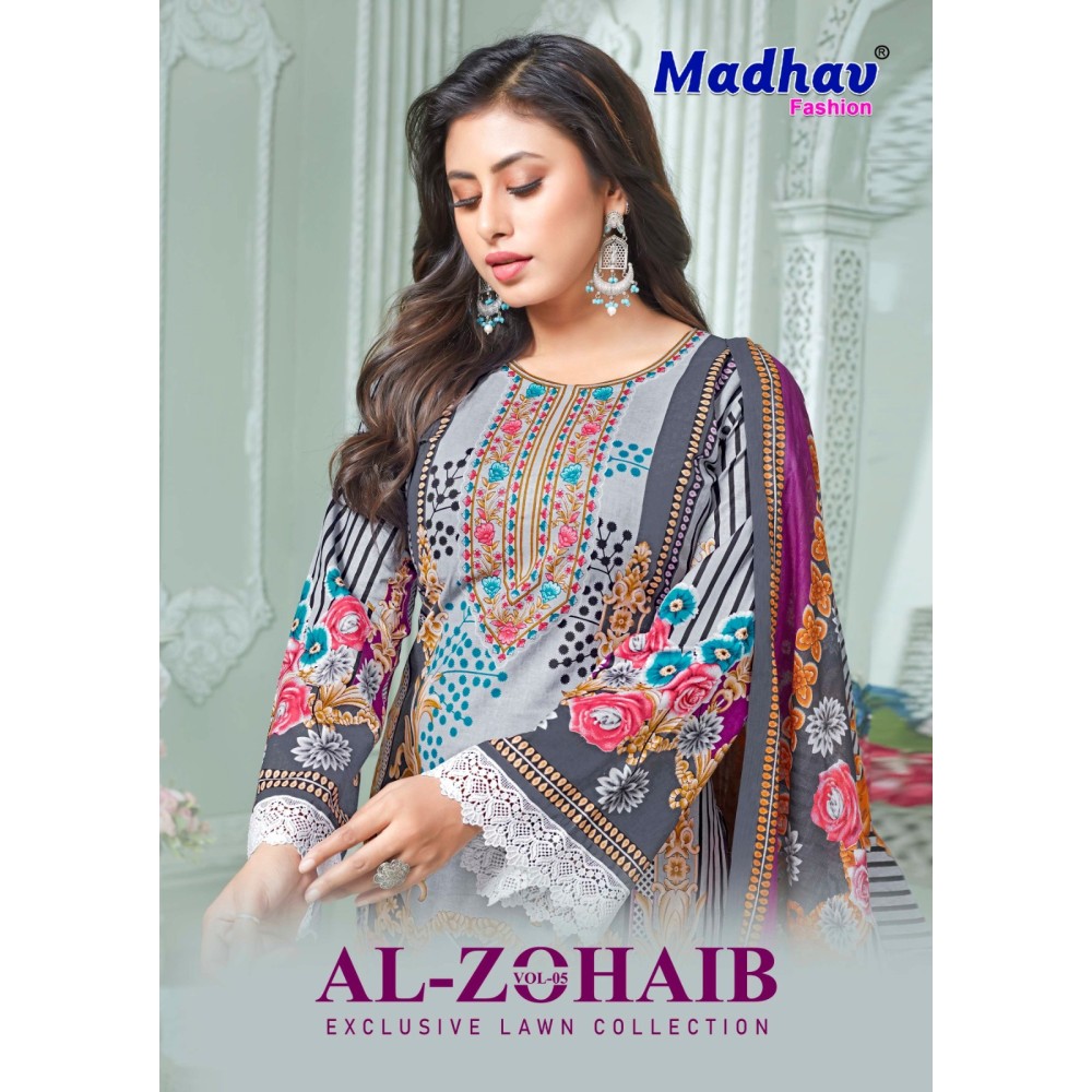 AL ZOHAIB MADHAV FASHION (Cotton Dupatta)