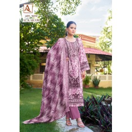 AL-KARAM ALOK SUITS (Cotton Dupatta)