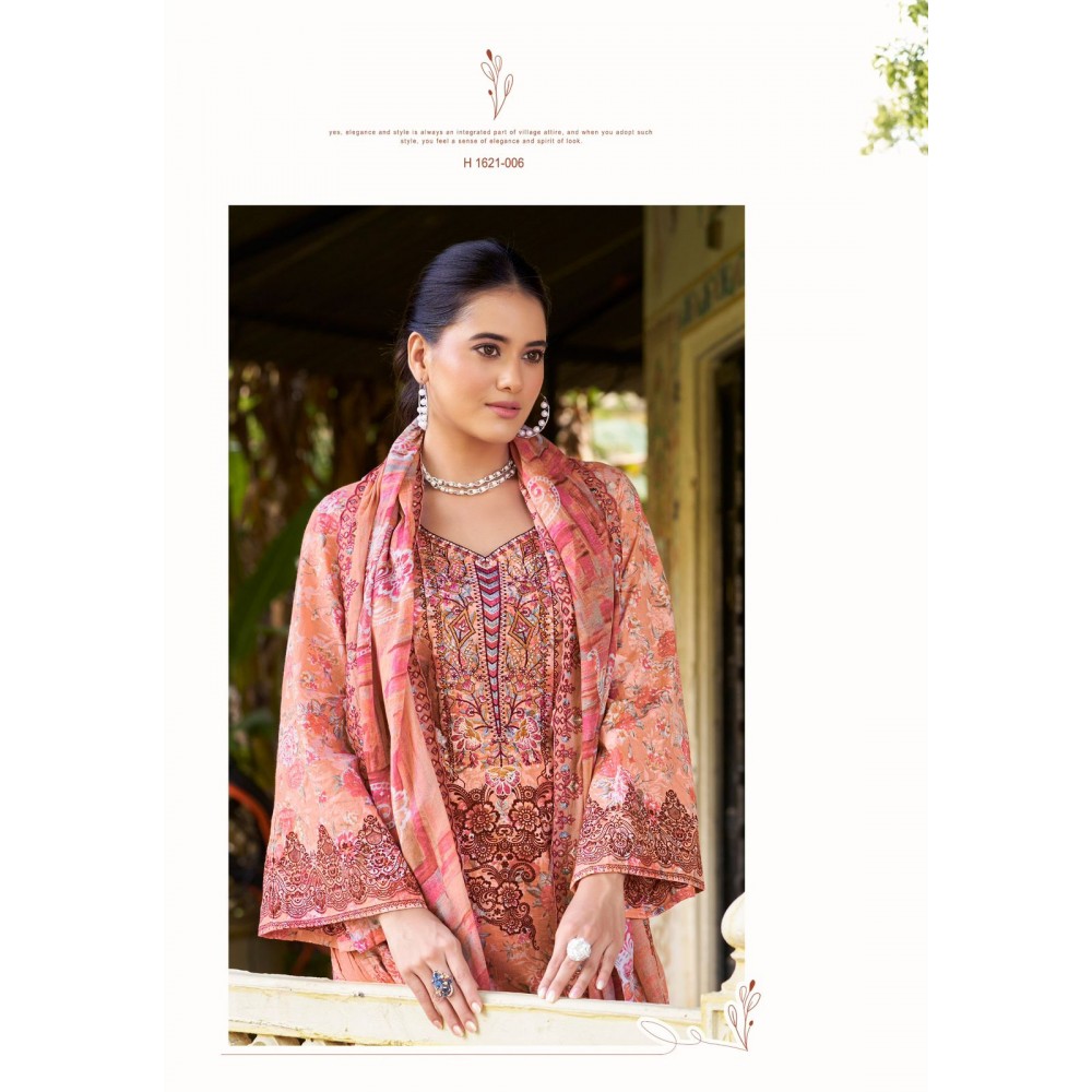 AL-KARAM ALOK SUITS (Cotton Dupatta)