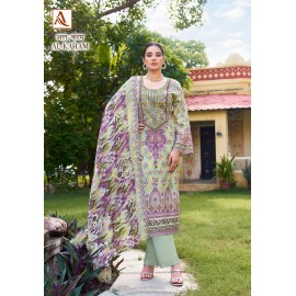 AL-KARAM ALOK SUITS (Cotton Dupatta)