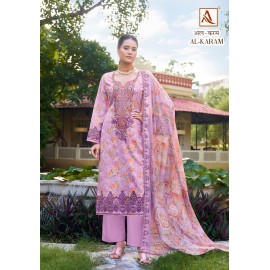 AL-KARAM ALOK SUITS (Cotton Dupatta)