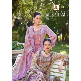 AL-KARAM ALOK SUITS (Cotton Dupatta)